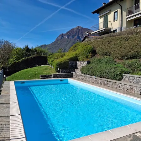 Bellavista With Pool & Lakeview شقة *
