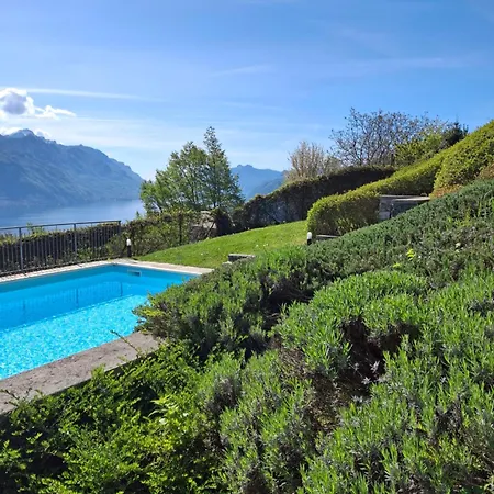 Bellavista With Pool & Lakeview شقة *